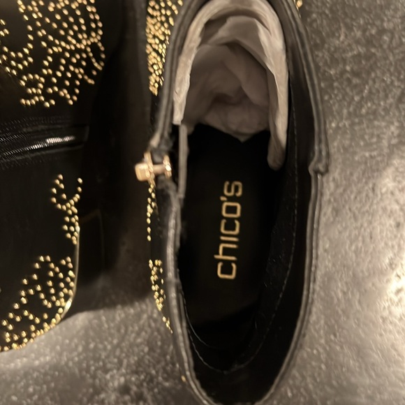 Chico’s Adele Embellished Booties Size 8 - Picture 7 of 13